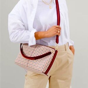 Rothy's Daily Crossbody Malbec Grid NWOT